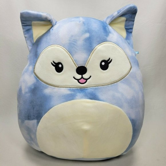 Kellytoy Other - Squishmallow 12" Faldette Fox Cloudy Sky Blue Plush Plushie Stuffie Stuffed Toy